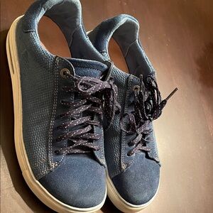 Birkenstock Womens Navy Sneakers